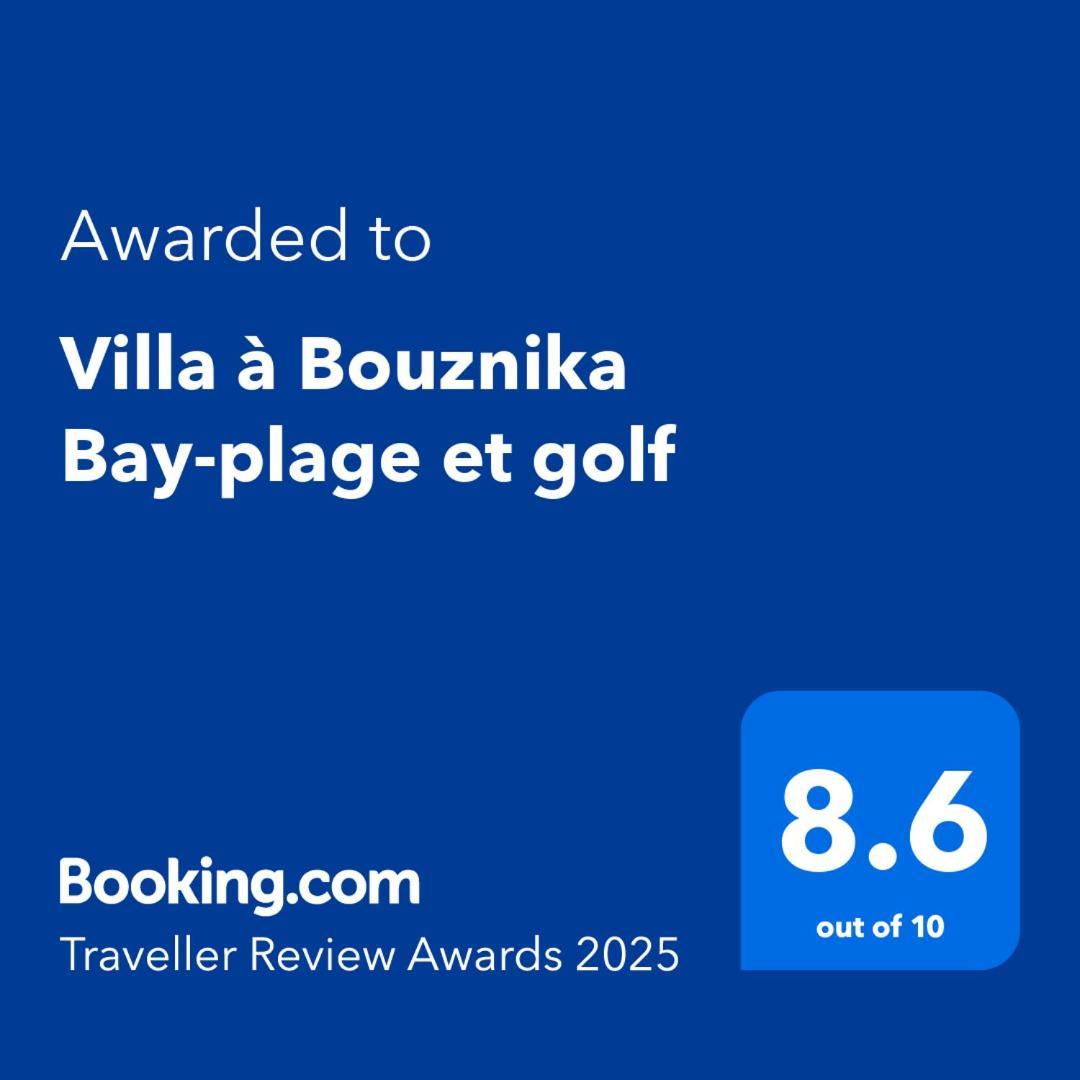Villa A Bouznika Bay-Plage Et Golf ภายนอก รูปภาพ